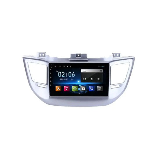 Android Screen for Hyundai Tucson 2014  : 2018 - Supported apple car play &amp; android auto wireless - Plug and play – GPS – DSP – Bluetooth – WIFI – Radio
