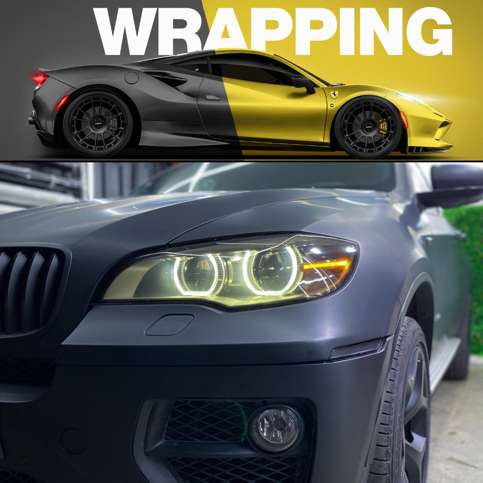 Car Wrap for BMW X6 2-3 Years Warranty