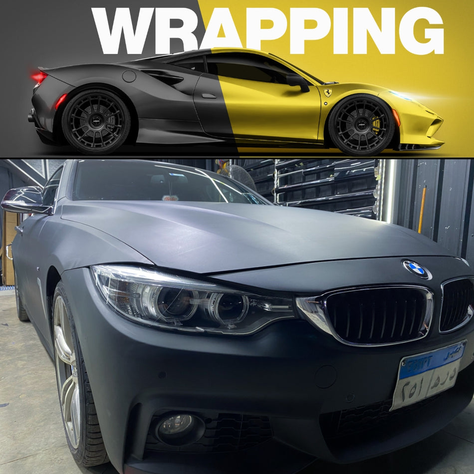 Car Wrap for BMW 418i 2-3 Years Warranty