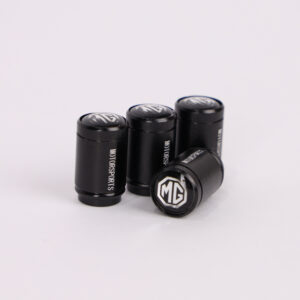 4Pcs Car Wheel Tire Valve Tire Stem Air Caps Airtight Cover For MG – Black
