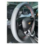 German leather steering Wheel Cover new optra
