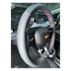German leather steering Wheel Cover new optra