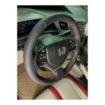 German leather steering Wheel Cover for Honda